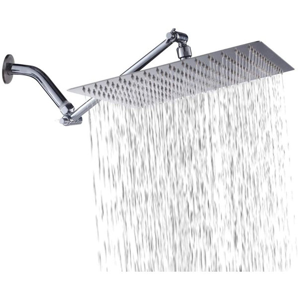 Sarlai Full/Standard Adjustable Shower Head 2.5 GPM GPM Wayfair